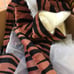 vs pink sherpa blanket tiger print
