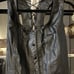 Vintage - 1990s Firenze Black Leather Bustier Corset w/ Lace Up Back - S