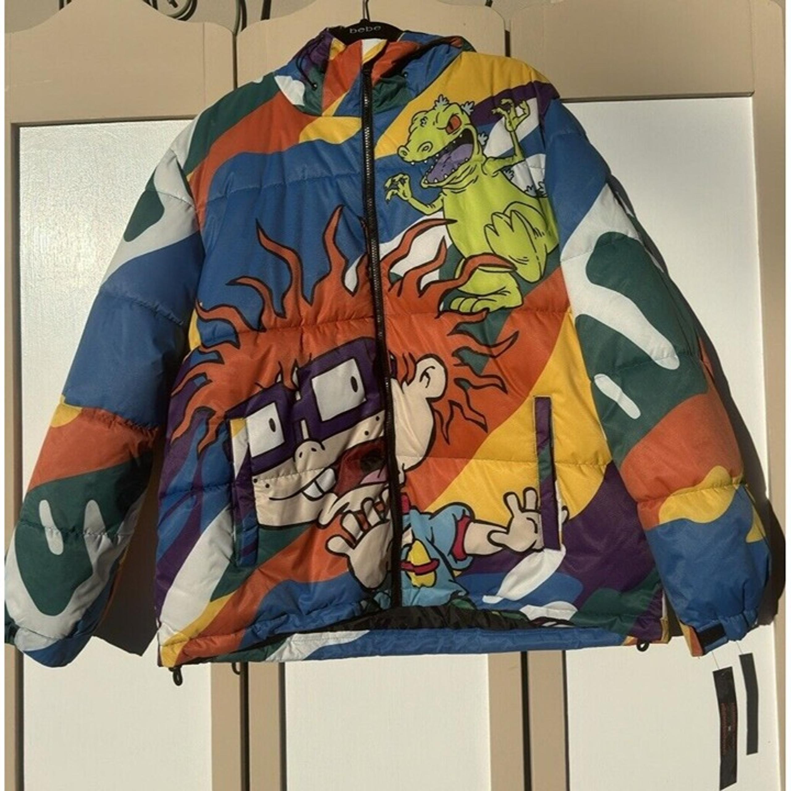 NEW Members Only X Nickelodeon Rugrats Puffer Winter Jacket Size Men's Large