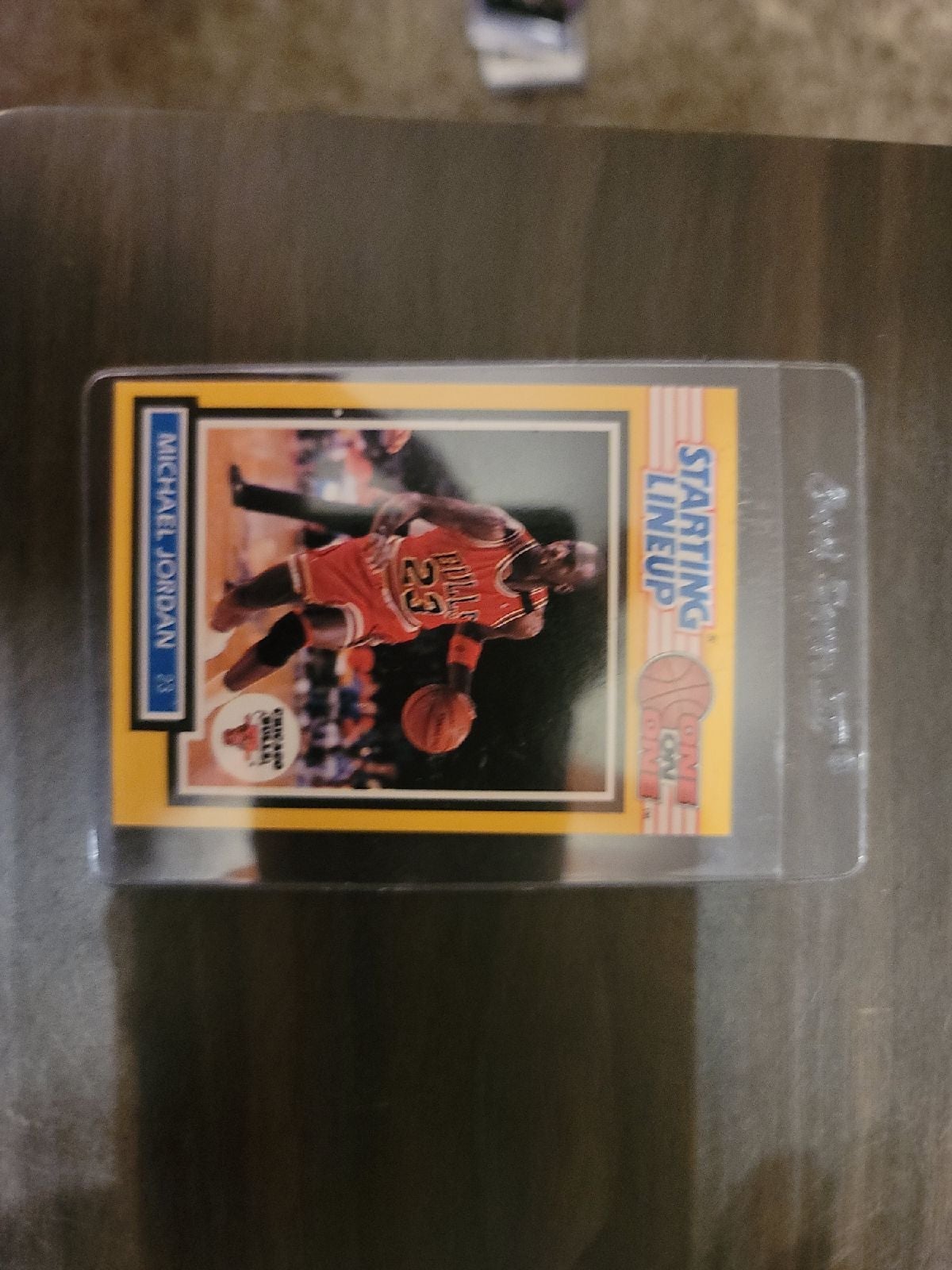 Michael Jordan starting line up cards