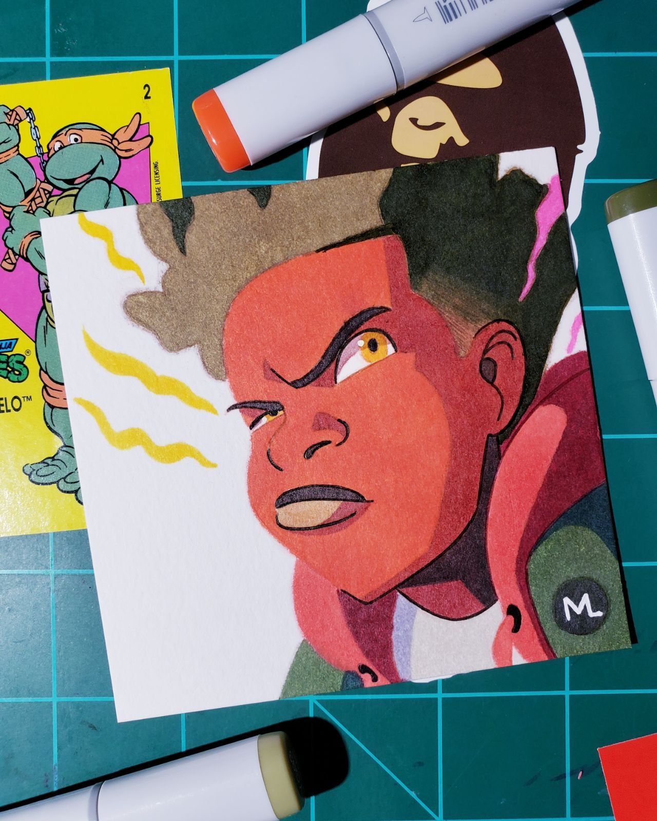 Miles Morales Drawing.