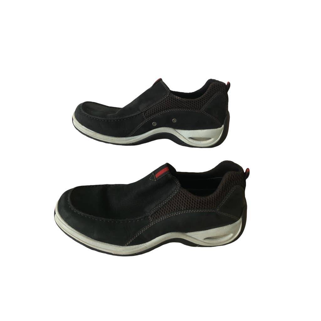 ColeHaan Men Shoes Country Nike Air 8.5 Leather / Mesh Black