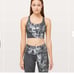 Lululemon Energy Bra Long Line Foil