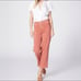 PAIGE Nellie Trouser Culottes in Vintage Orange Poppy Sz 27