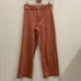 PAIGE Nellie Trouser Culottes in Vintage Orange Poppy Sz 27