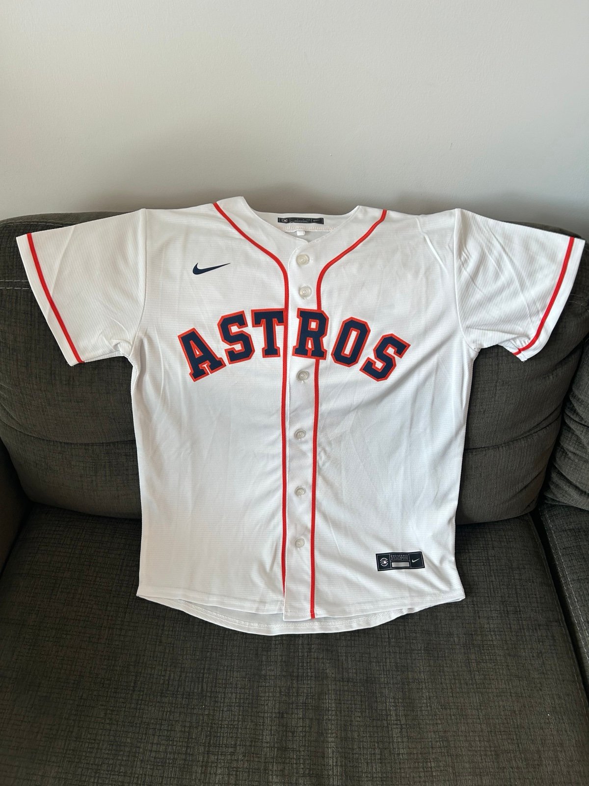 Nike Houston Astros Yordan Alvarez #44 MLB Baseball Jersey YOUTH Sz: L (14/16)