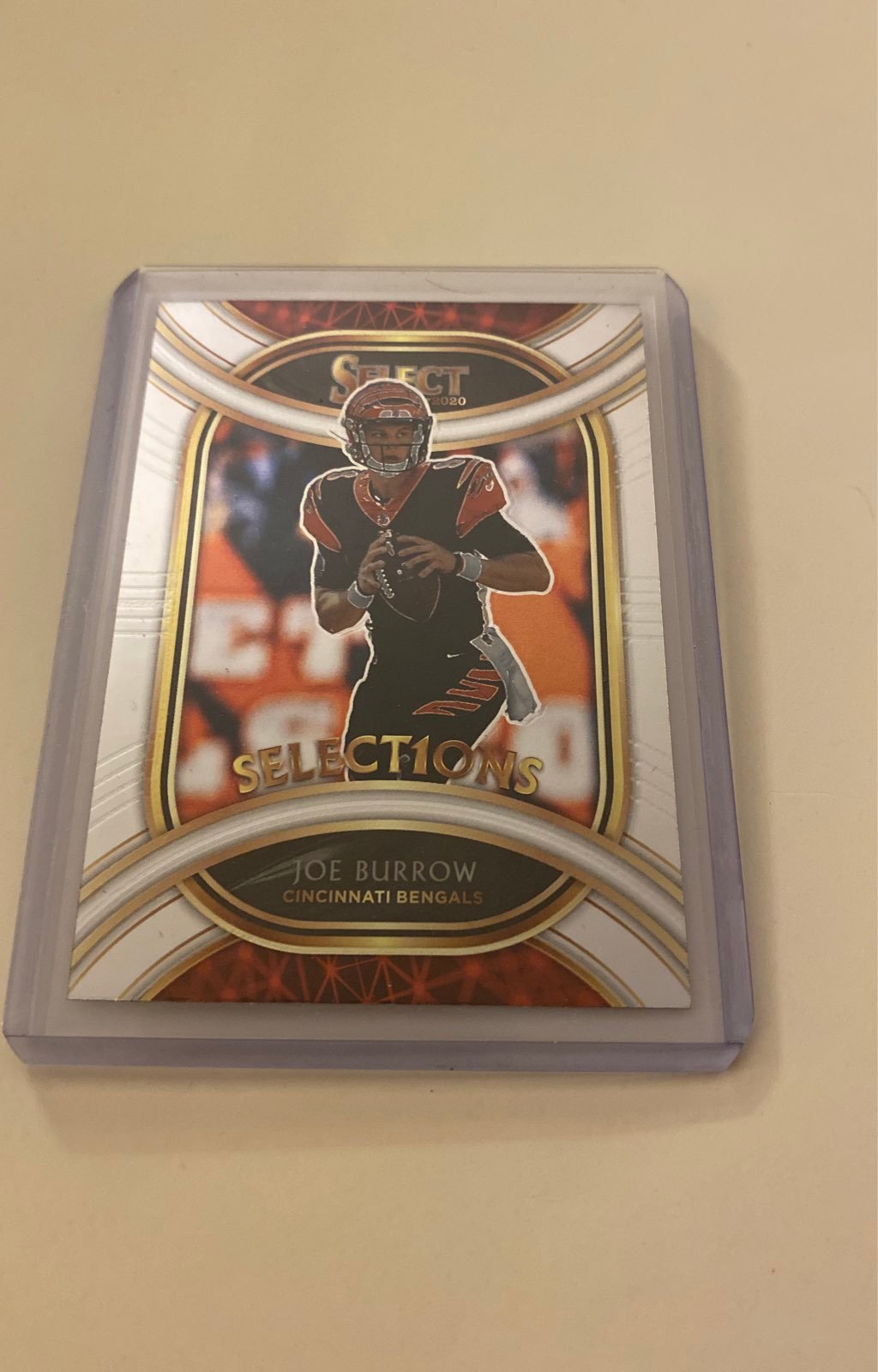 Prizm joe burrow select selections RC