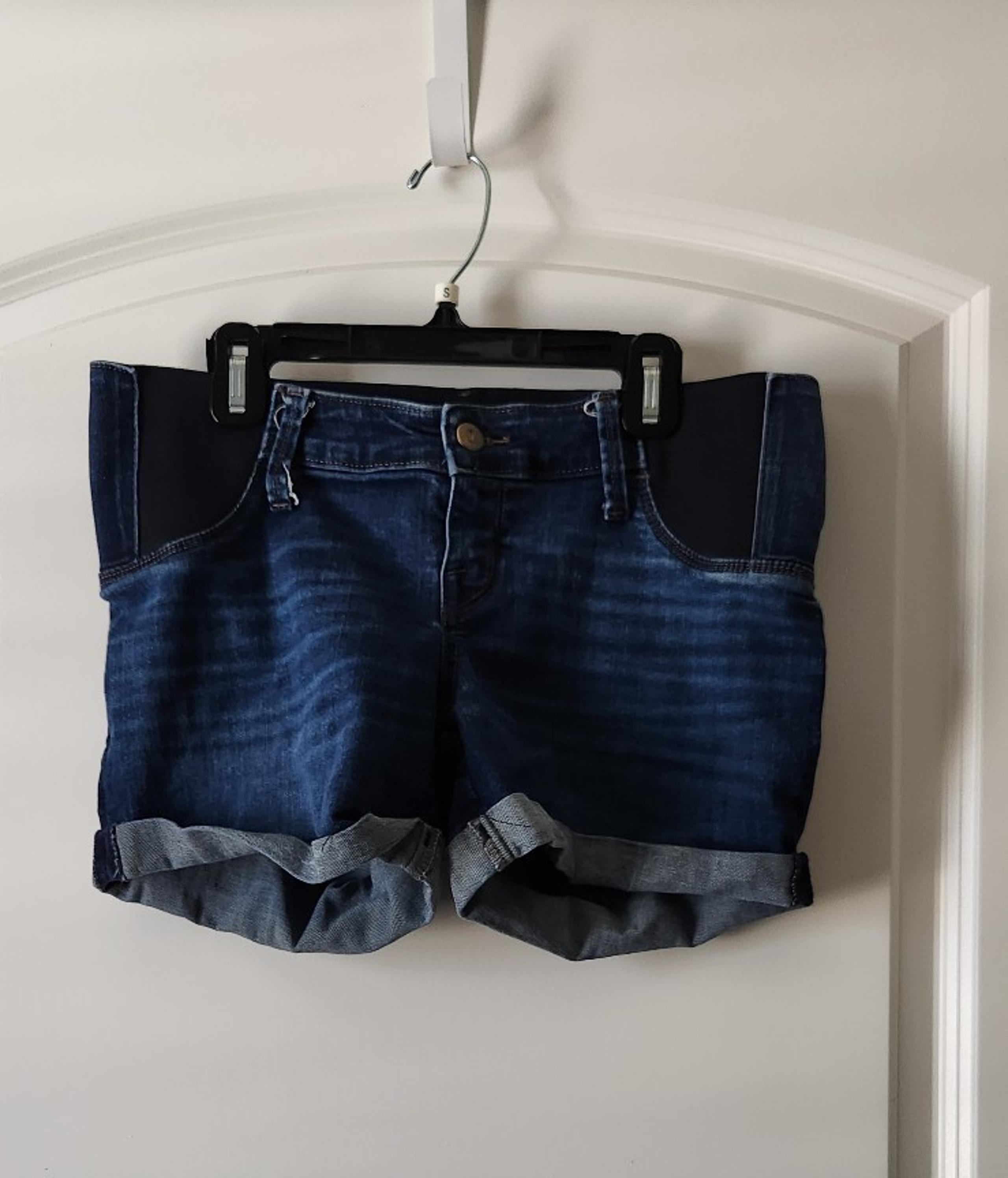 Isabel Maternity by Ingrid & Isabel Blue Denim Shorts