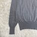 JOHN SMEDLEY John Smedley Mock Neck Knit Grey M