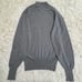 JOHN SMEDLEY John Smedley Mock Neck Knit Grey M