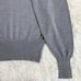 JOHN SMEDLEY John Smedley Mock Neck Knit Grey M