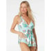 Coco Reef 34DD Sublime Bra-Sized Tankini Bikini Swimwear Top Tropical Lotis Swim