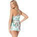 Coco Reef 34DD Sublime Bra-Sized Tankini Bikini Swimwear Top Tropical Lotis Swim