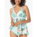 Coco Reef 34DD Sublime Bra-Sized Tankini Bikini Swimwear Top Tropical Lotis Swim