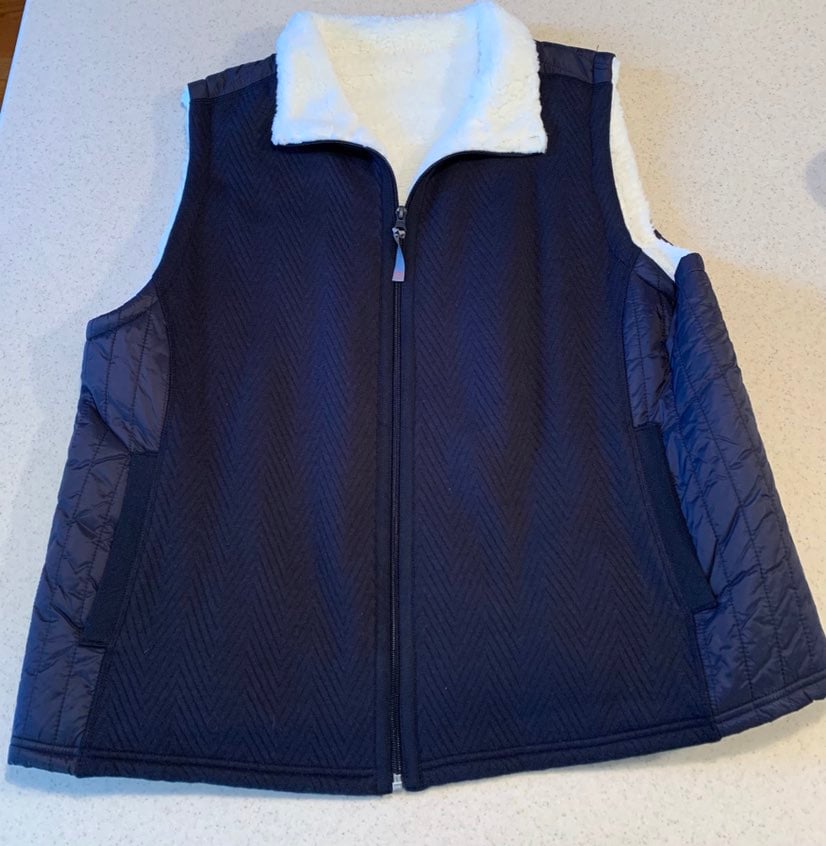 Talbots Fleeced Vest Size XL (petites)