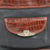 Brighton Silver Heart Charm Leather Shoulder Handbag Purse