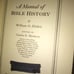 Bible history hardback book used religion