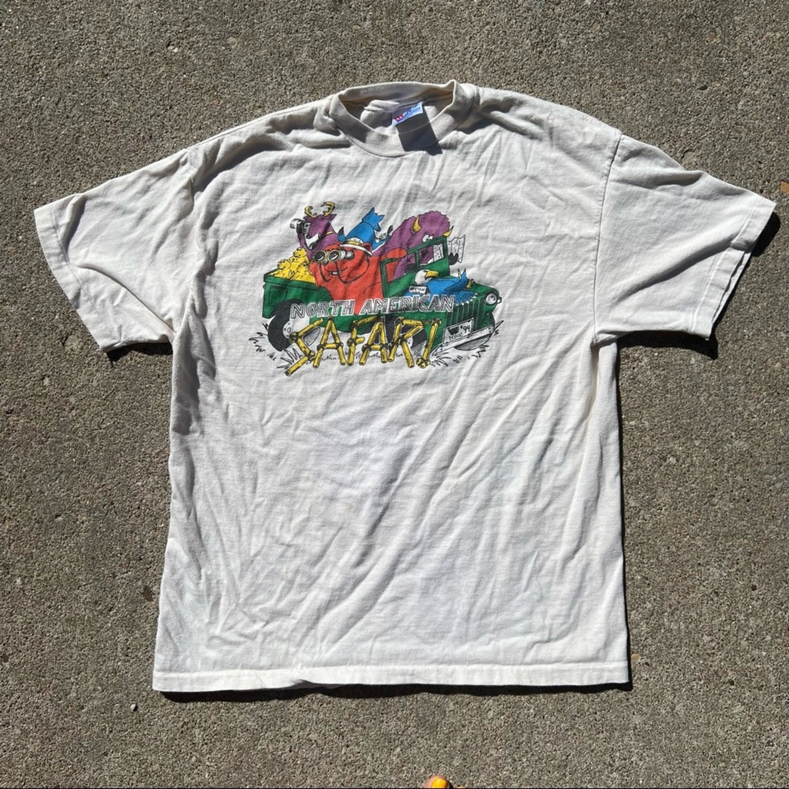 Vintage North American safari club vintage T-shirt wichita clinic 1994 LARGE