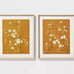 Set of 2) 20 x 24 Floral Spring Framed Wall Art - Threshold designed with
