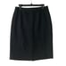 Halogen Black Pencil Skirt Women Size 4 Viscose Blend Zip Lined