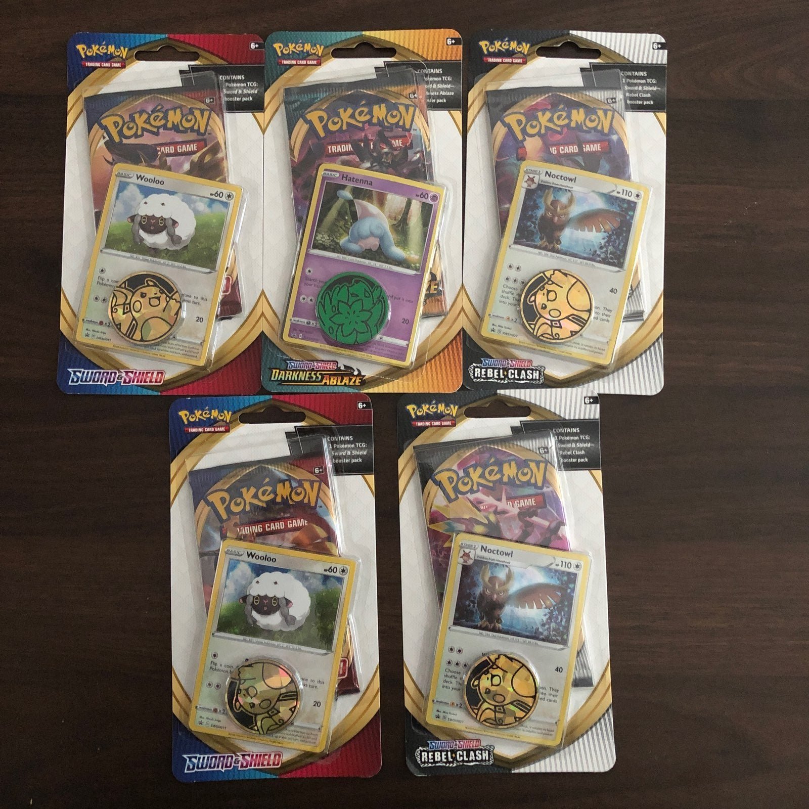 Pokemon blister packs