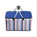 Portable Cooler Bag Large Capacity Folding Picnic Basket Portable
