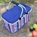 Portable Cooler Bag Large Capacity Folding Picnic Basket Portable
