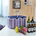 Portable Cooler Bag Large Capacity Folding Picnic Basket Portable