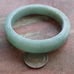 Certified Natural Burma Grade A JADE Jadeite Circle Flower Bangle Bracelet 58mm