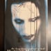 Marilyn manson long hard road SIGNED
