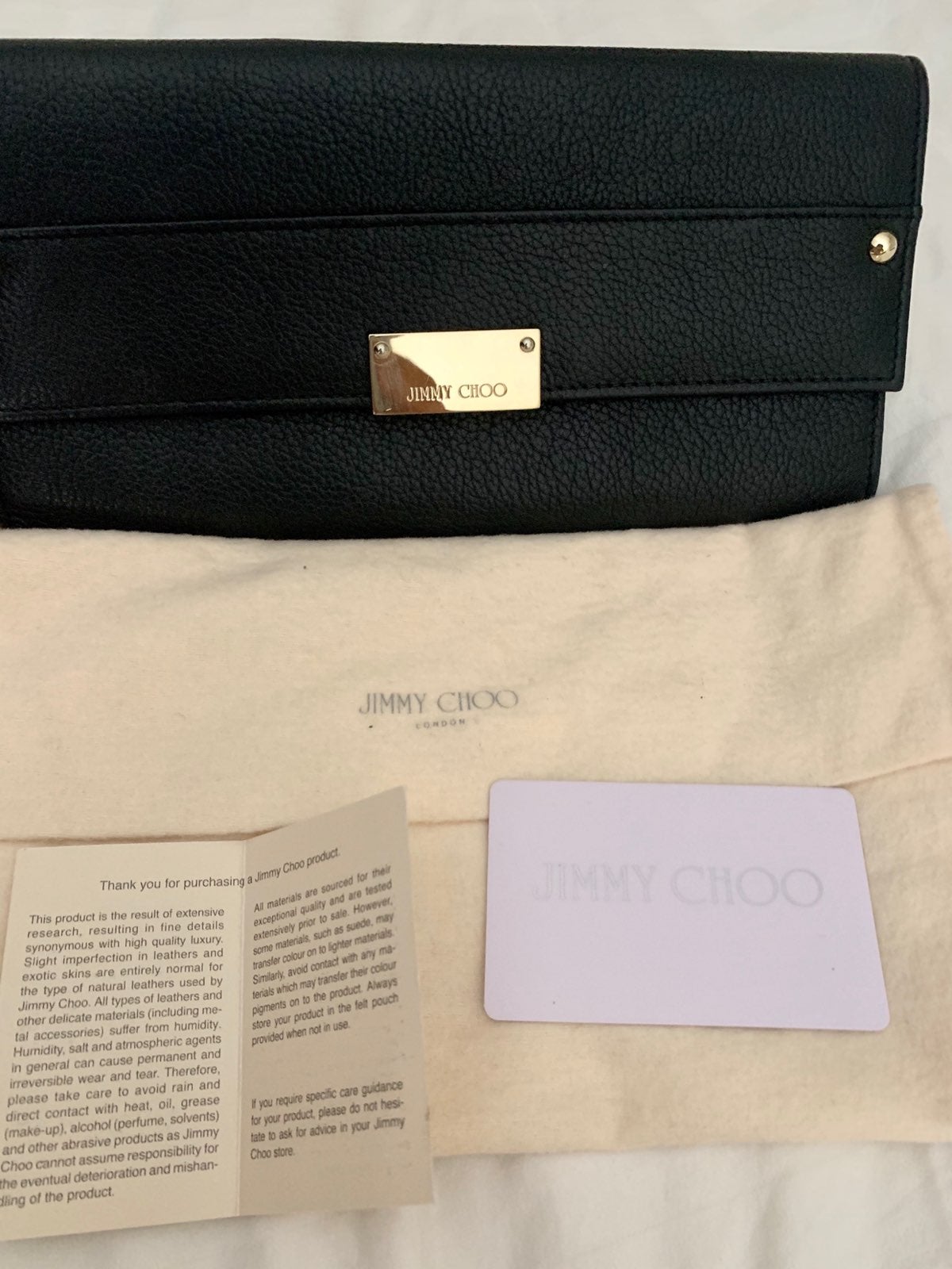 Jimmy choo clutch