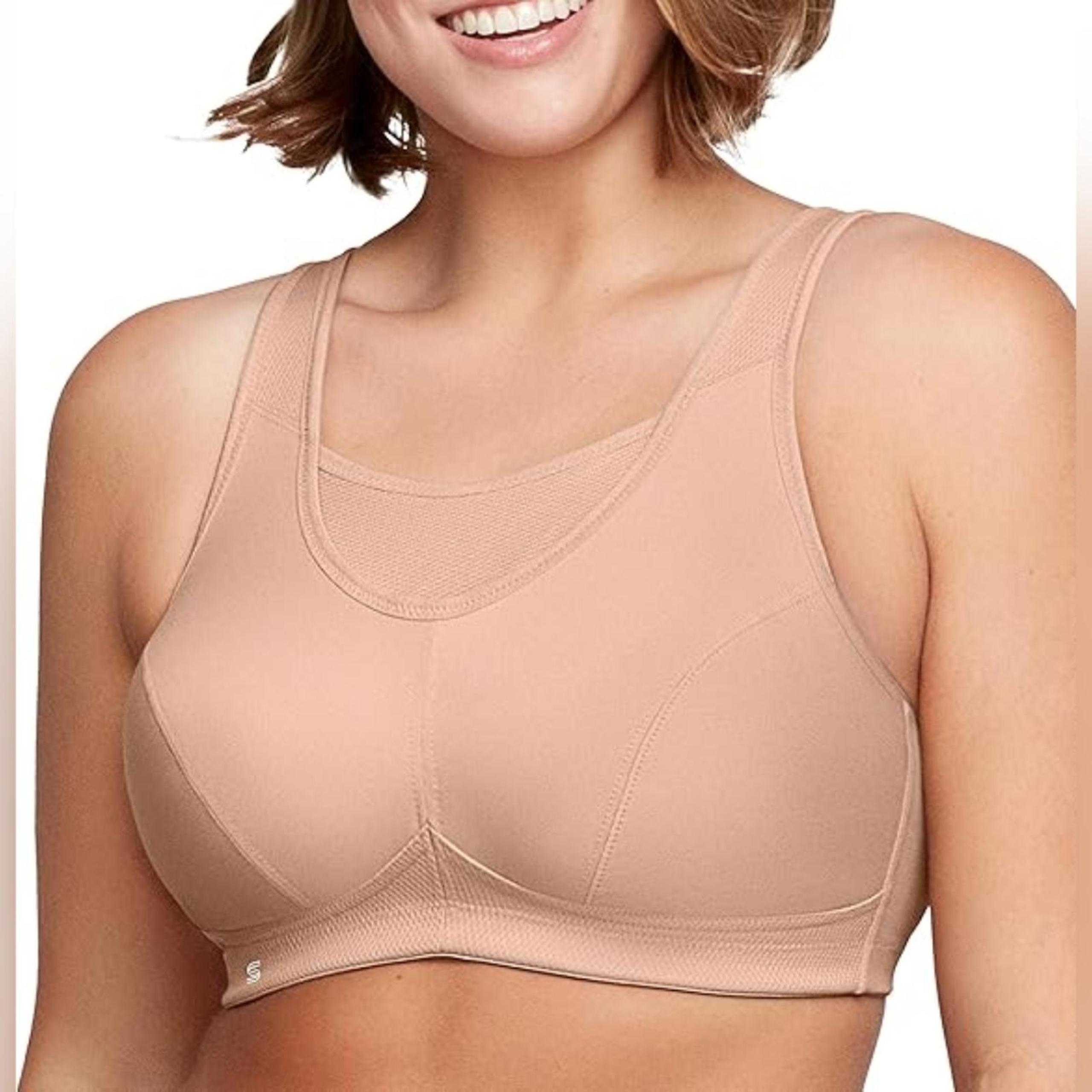 NWOT Glamorise No-bounce Camisole Sports Bra, #1066, 36G