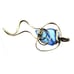Vintage Artisan Made Beach Glass Pendant