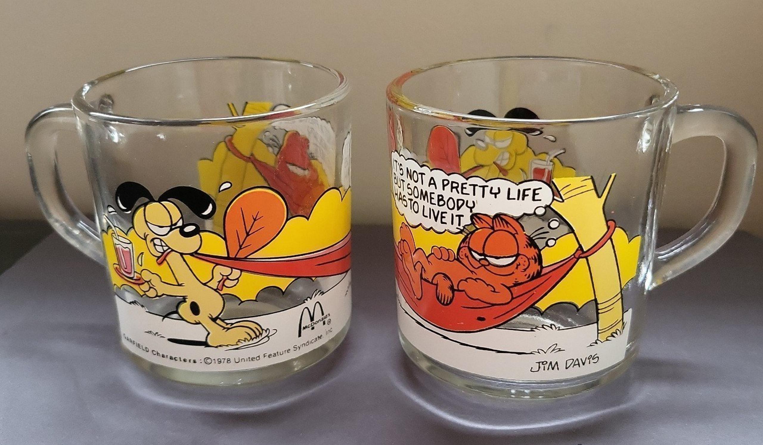 Vintage 2 Mc Donald's  coffee cups
