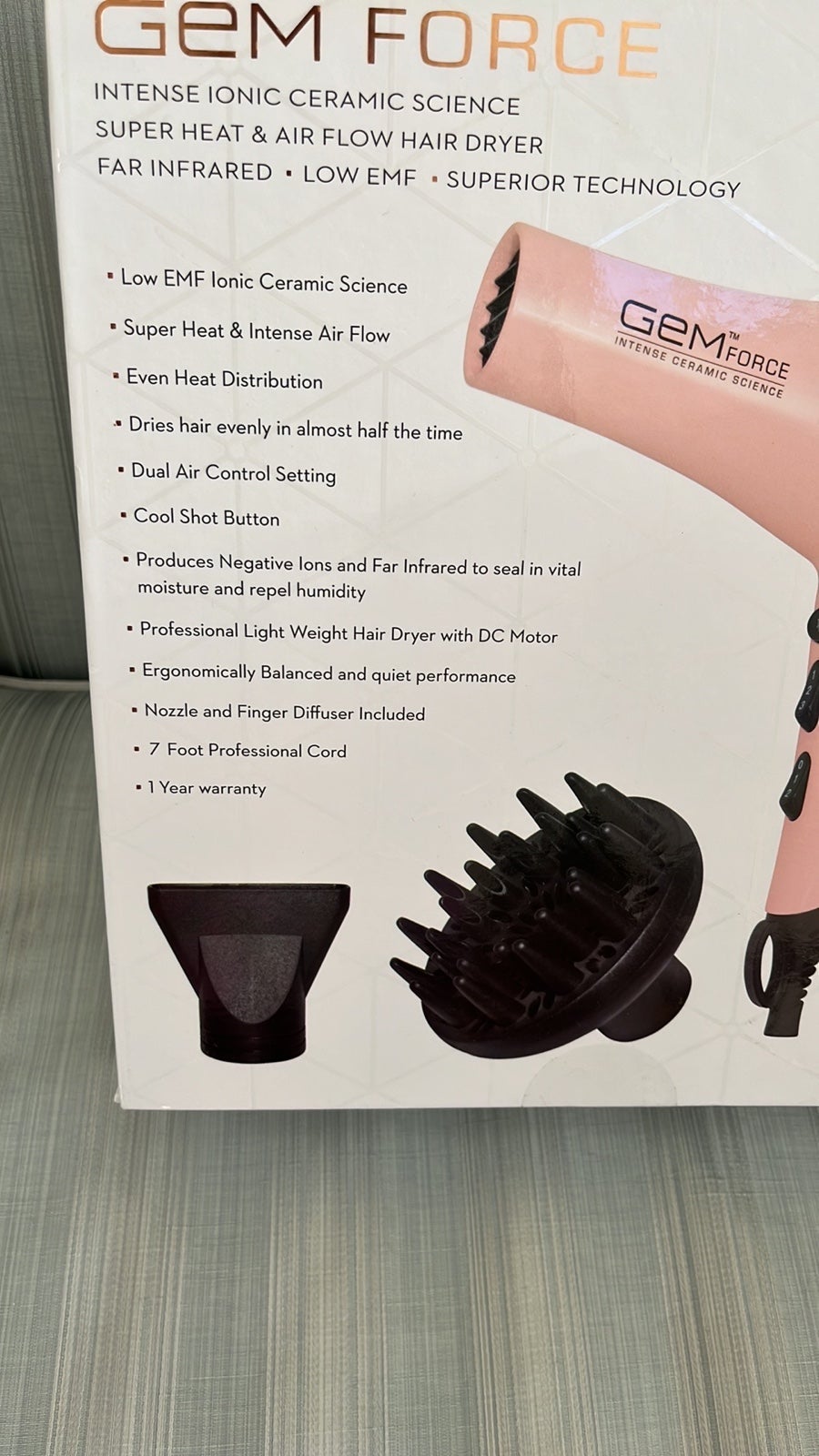 gem hair dryer