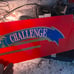 Trivia Challenge LA Plexiglass Arcade Marquee Wall Art 24” x 8” Vintage Original