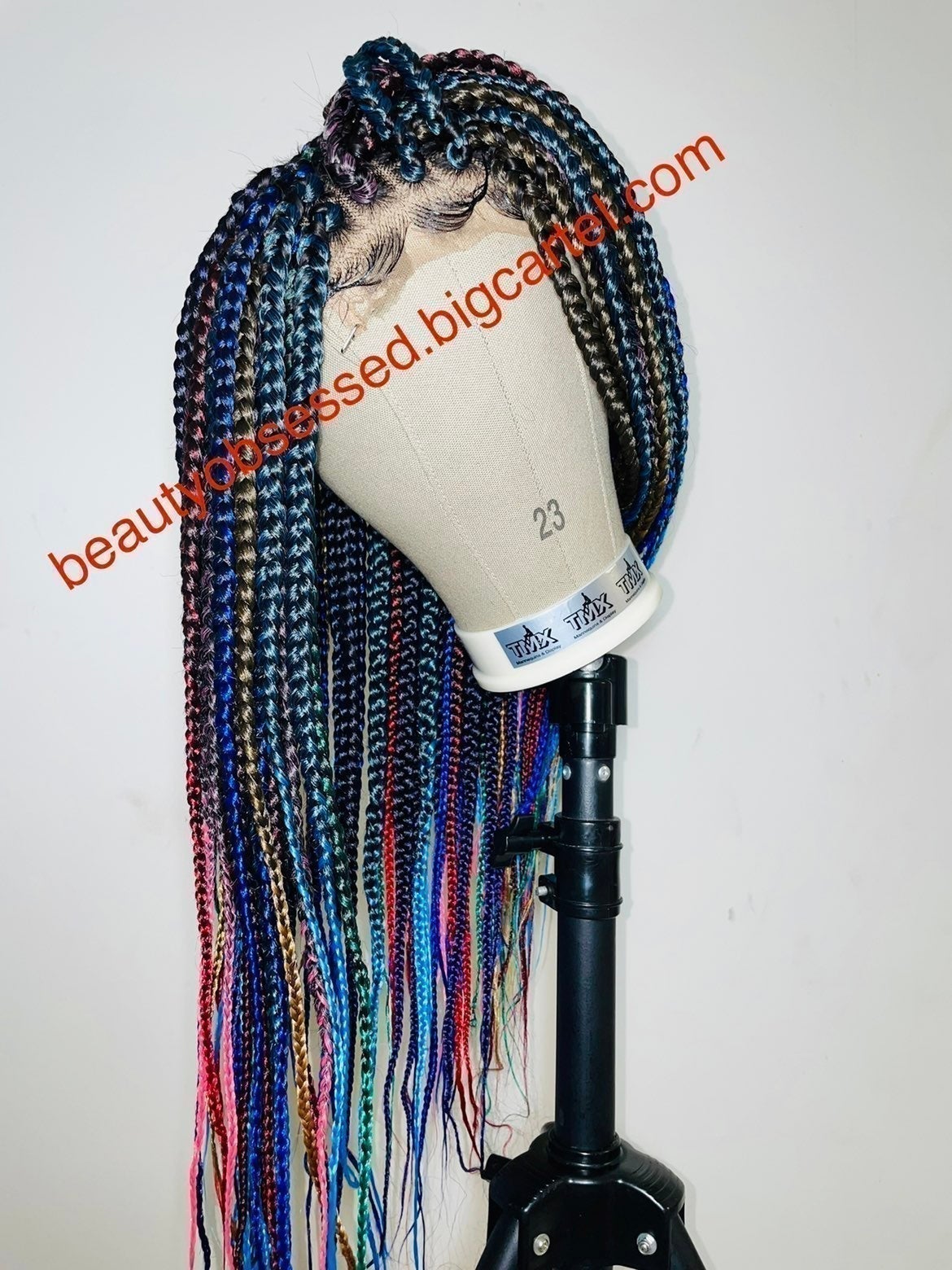 Braided wig (4 x 4) closure