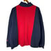 Vintage 90s Polo Sport Ralph Lauren Mens XL 1/4 Zip Pullover Sweater Colorblock