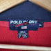 Vintage 90s Polo Sport Ralph Lauren Mens XL 1/4 Zip Pullover Sweater Colorblock