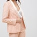 ASOS DESIGN Pink (peachy) tailored lace suit- Size 6/8