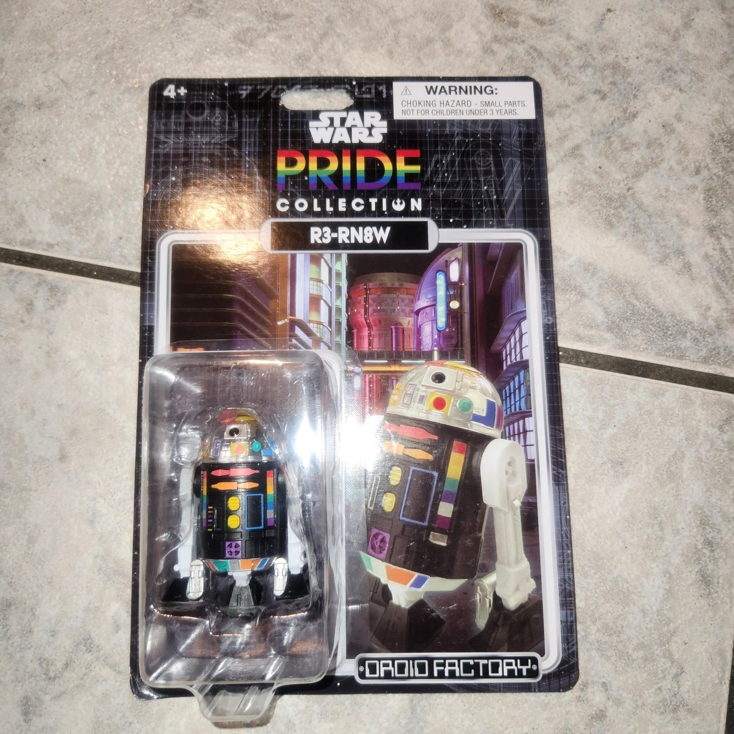2024 Disney Parks Star Wars Droid Factory R3-RN8W Pride Action Figure
