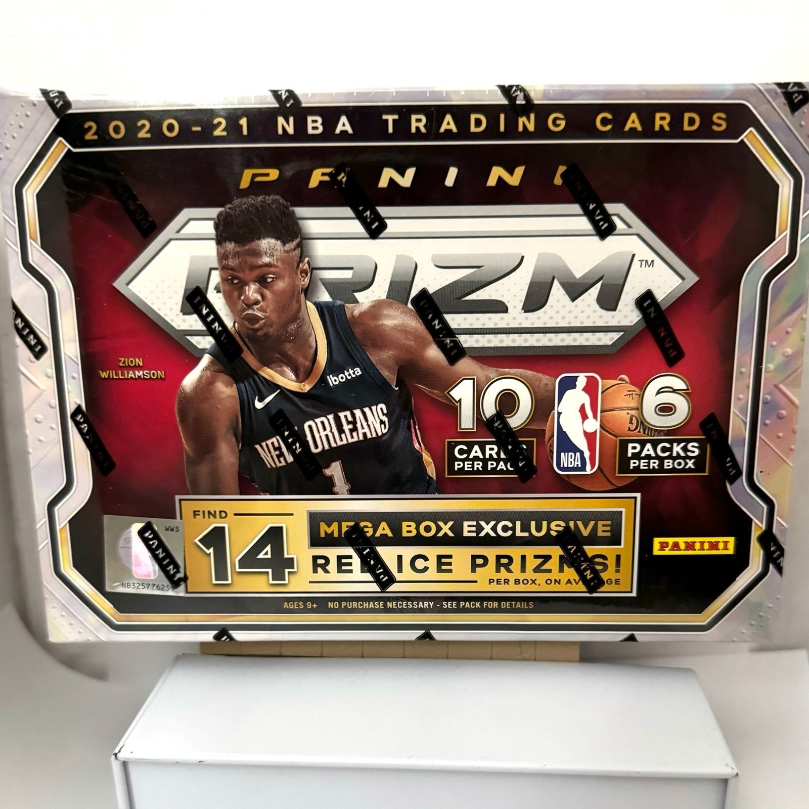 NBA Basketball 2020-2021 Panini Prizm Megabox Exclusive Trading Cards Box Zion