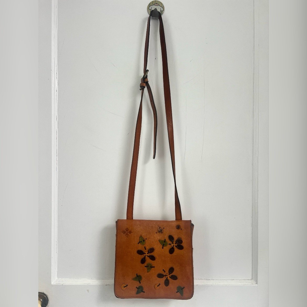 Patricia Nash Dip Dye Granada Tan Satchel Shoulder Bag