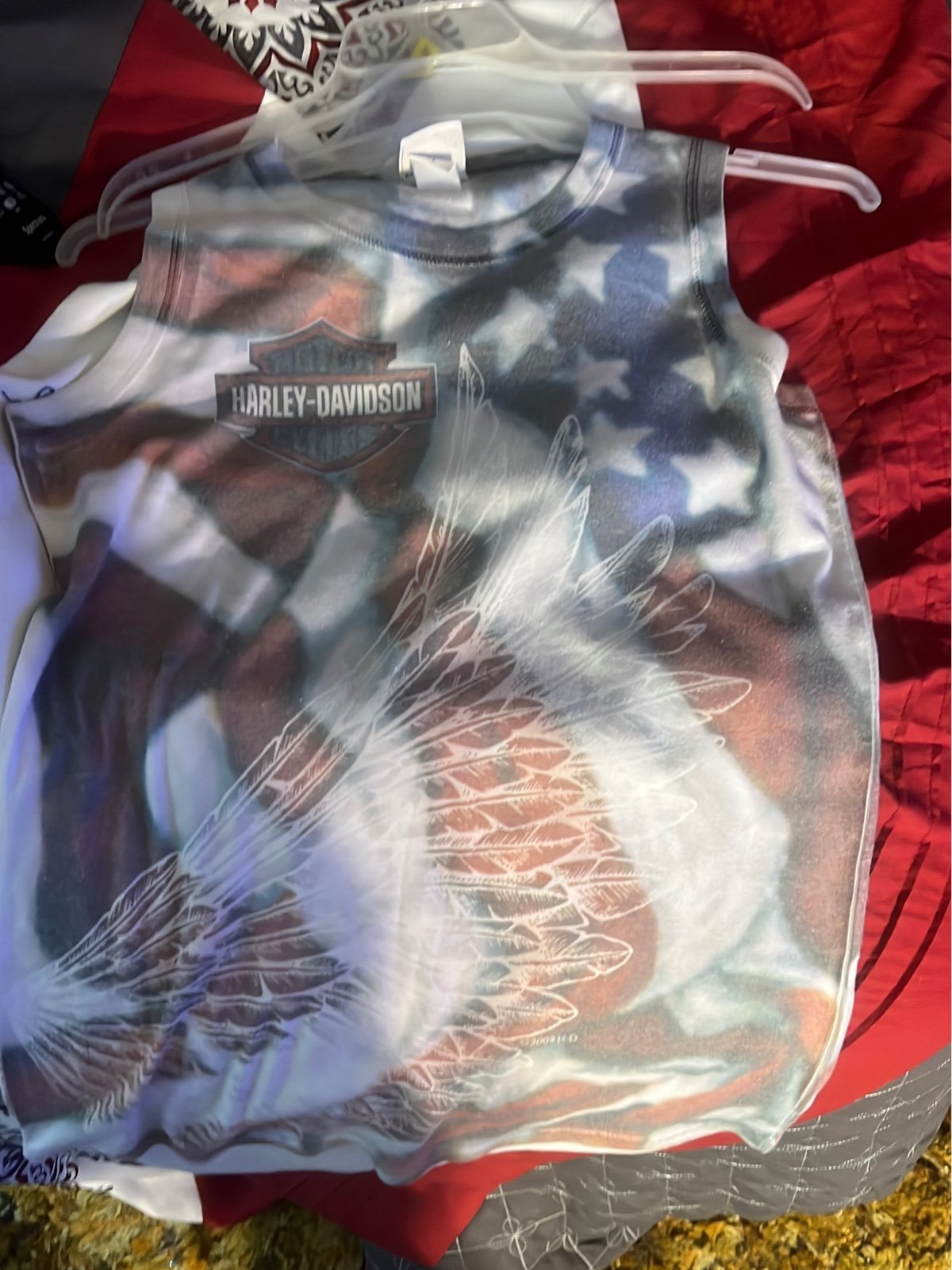 Vintage 2009 Harley Davidson sleeveless shirt