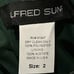 Alfred Sung Strapless Sweetheart Neckline Dress Beaded Belt Green Women's 2 NWT