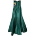 Alfred Sung Strapless Sweetheart Neckline Dress Beaded Belt Green Women's 2 NWT