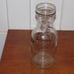 Vintage Atlantic Glass Oil Bottle w/ Moore & Kling Metal Spout