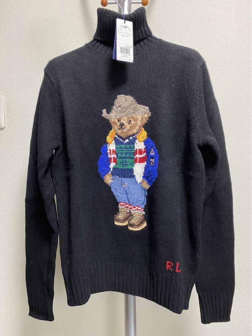 【Brand New】 Domestic Authentic Polo Bear Turtle Neck Knit Polo Ralph Lauren