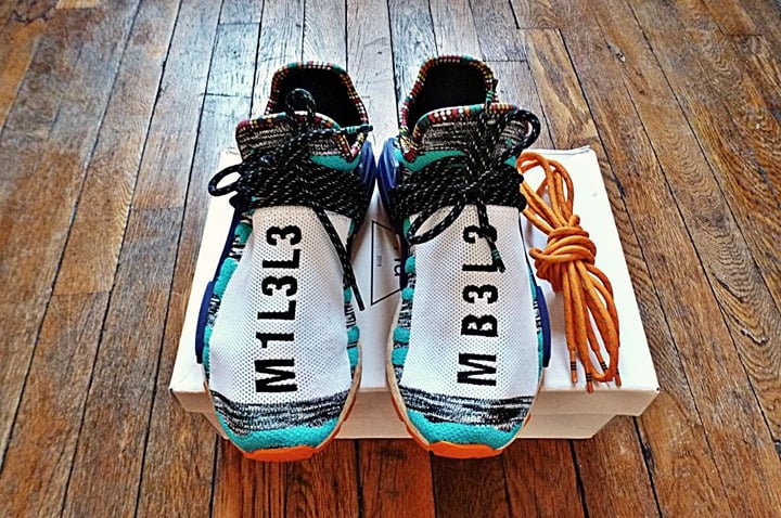 Adidas NMD Hu Pharrell Solar Pack Orange, Size US M6, W7.5