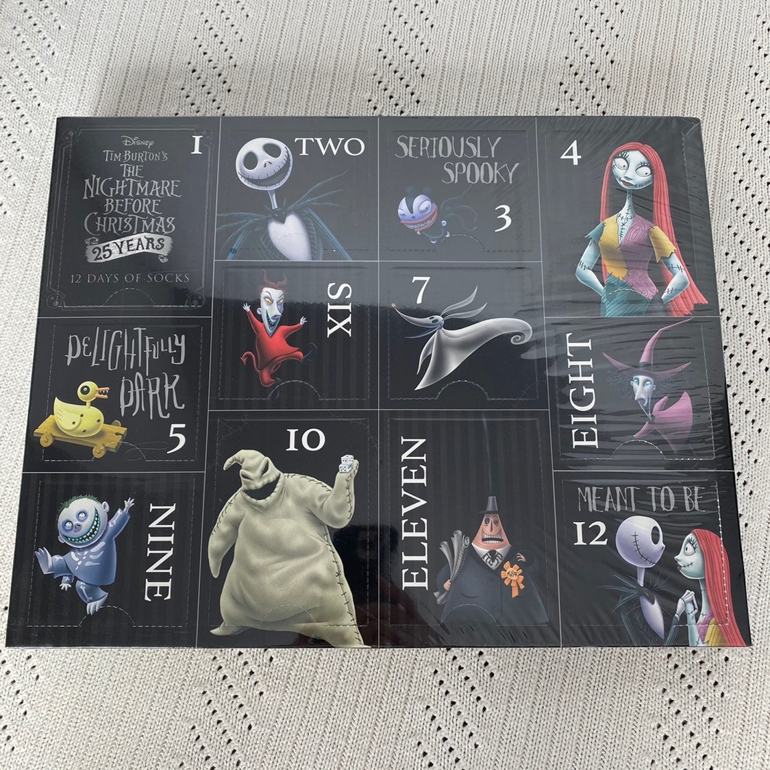 Nightmare Before Christmas 12 Days Socks